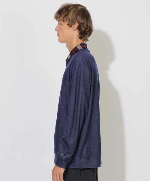CB CRESTBRIDGE(シービークレストブリッジ)の「ヘッジホッグポロプルオーバー(Tシャツ/カットソー・レディース・ブラック/ネイビー・1/3/2)」の13枚目の写真