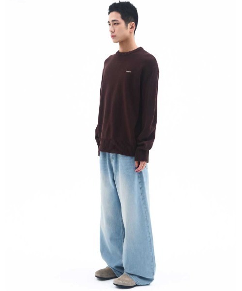 AMESWORLDWIDE(アメスワールドワイド)の「A'GEM/9 × .kom 『AMESWORLDWIDE/アメスワールドワイド』 BASIC SMALL LOGO KNIT/ベーシック スモールロゴ ニット(ニット/セーター・レディース・チャコールグレー/ブラウン/ピンク/レッド・M/S)」の21枚目の写真
