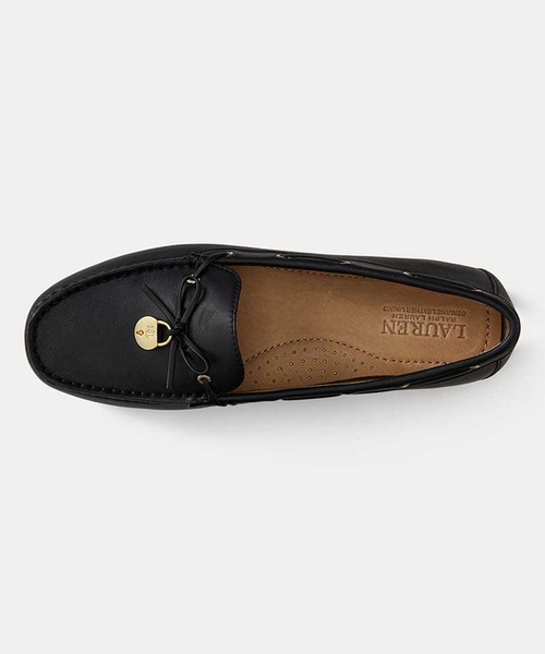 LAUREN RALPH LAUREN(ローレン ラルフ ローレン)の「ローレン ラルフ ローレン WYLIE FLATS ウィリー フラット フラットシューズ(スリッポン・レディース・ブラック/ダークブラウン/タン・60/65/70/75/55)」の8枚目の写真