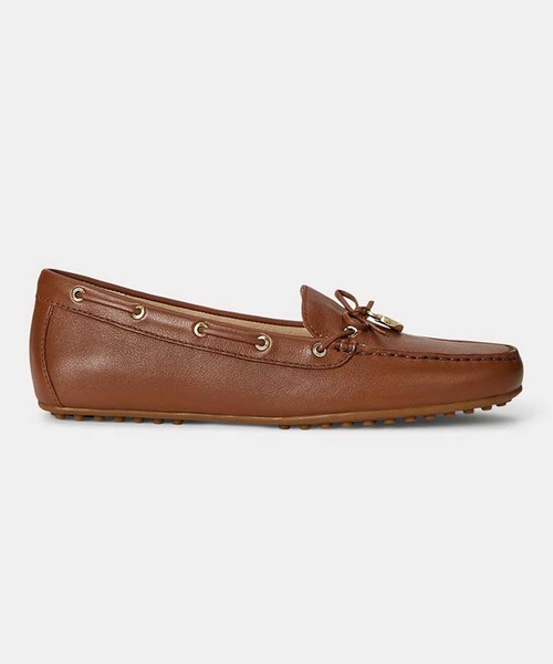 LAUREN RALPH LAUREN(ローレン ラルフ ローレン)の「ローレン ラルフ ローレン WYLIE FLATS ウィリー フラット フラットシューズ(スリッポン・レディース・ブラック/ダークブラウン/タン・60/65/70/75/55)」の11枚目の写真