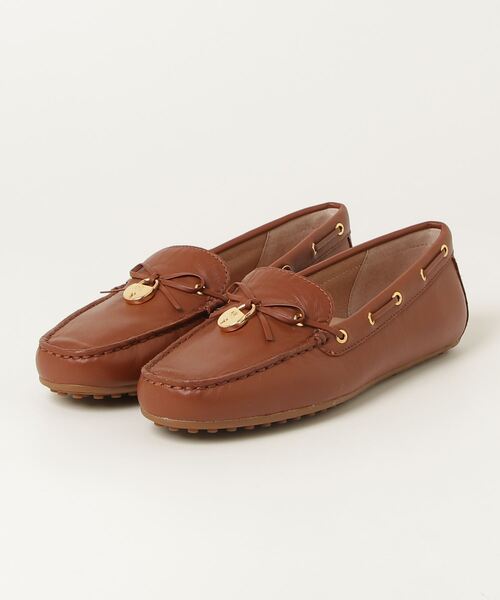 LAUREN RALPH LAUREN(ローレン ラルフ ローレン)の「ローレン ラルフ ローレン WYLIE FLATS ウィリー フラット フラットシューズ(スリッポン・レディース・ブラック/ダークブラウン/タン・60/65/70/75/55)」の6枚目の写真