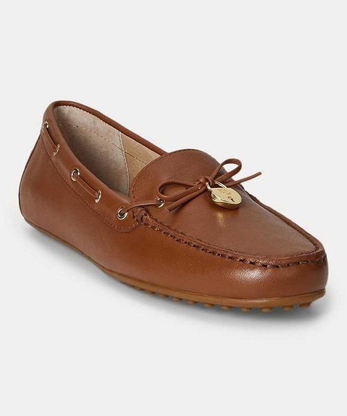 LAUREN RALPH LAUREN(ローレン ラルフ ローレン)の「ローレン ラルフ ローレン WYLIE FLATS ウィリー フラット フラットシューズ(スリッポン・レディース・ブラック/ダークブラウン/タン・60/65/70/75/55)」の15枚目の写真
