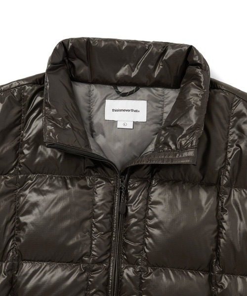 thisisneverthat（ディスイズネバーザット）の「PERTEX Light Down Jacket（ダウンジャケット/コート・メンズ・ストーン/ブラック系その他/ダークグリーン/グリーン系その他・L/M/S/XL/XS）」の17枚目の写真