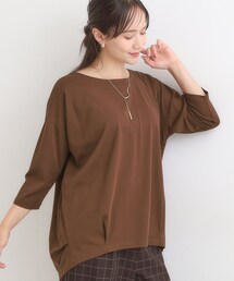 SHOO・LA・RUE | 【7分袖】裾タックデザインカットソー(Tシャツ/カットソー)
