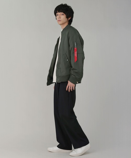 LIL VENDARS(リルヴェンダース)の「Buyer's Select /裏ボアMA-1ジャケット(MA-1・メンズ・チャコール/カーキ/ブラック・LL/L/M)」の7枚目の写真