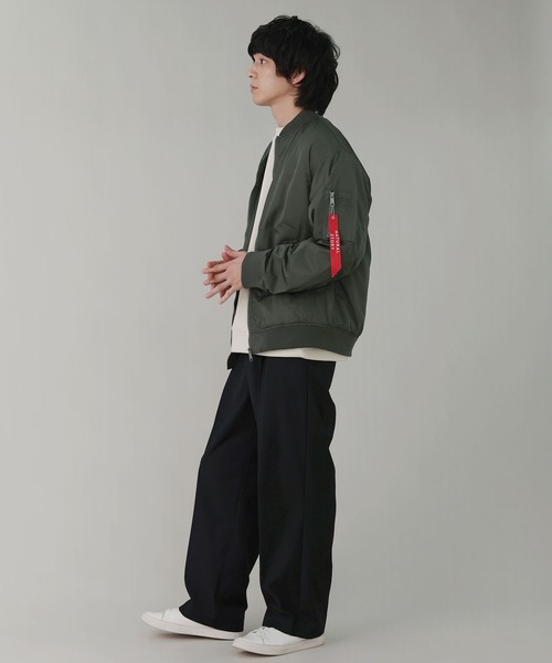 LIL VENDARS(リルヴェンダース)の「Buyer's Select /裏ボアMA-1ジャケット(MA-1・メンズ・チャコール/カーキ/ブラック・LL/L/M)」の9枚目の写真