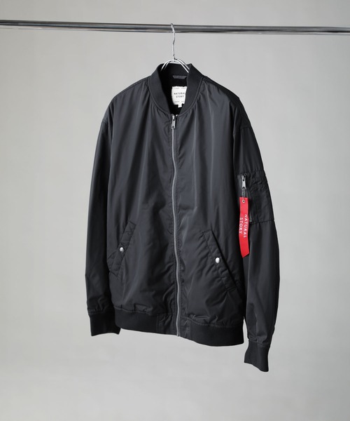 LIL VENDARS(リルヴェンダース)の「Buyer's Select /裏ボアMA-1ジャケット(MA-1・メンズ・チャコール/カーキ/ブラック・LL/L/M)」の10枚目の写真