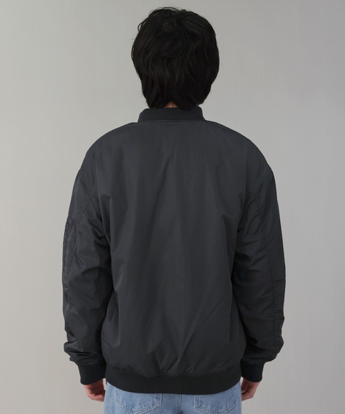 LIL VENDARS(リルヴェンダース)の「Buyer's Select /裏ボアMA-1ジャケット(MA-1・メンズ・チャコール/カーキ/ブラック・LL/L/M)」の13枚目の写真