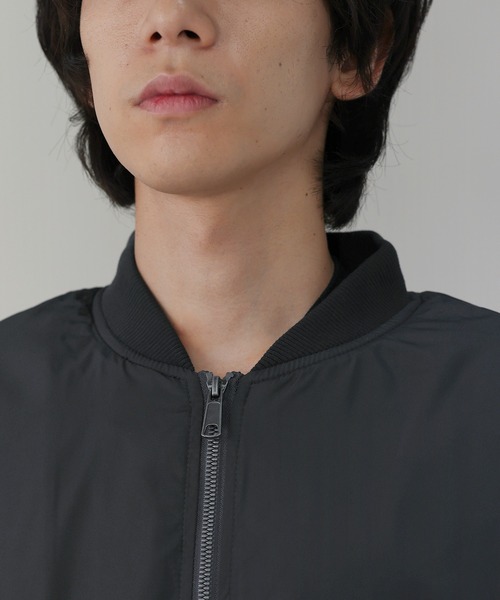 LIL VENDARS(リルヴェンダース)の「Buyer's Select /裏ボアMA-1ジャケット(MA-1・メンズ・チャコール/カーキ/ブラック・LL/L/M)」の14枚目の写真