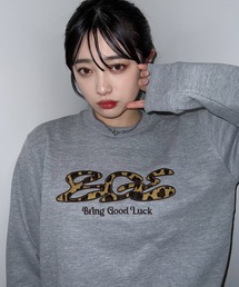 BGL（ビージーエル）の「LEOPARD LOGO SWEAT（スウェット）」