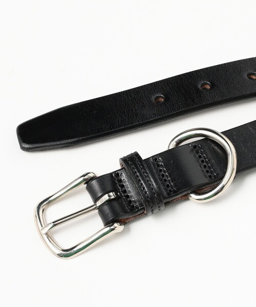 BEAMS BOY（ビームスボーイ）の「TORY LEATHER / RING & BUCKLE BELT（ベルト・レディース・ブラック・30inch）」の3枚目の写真