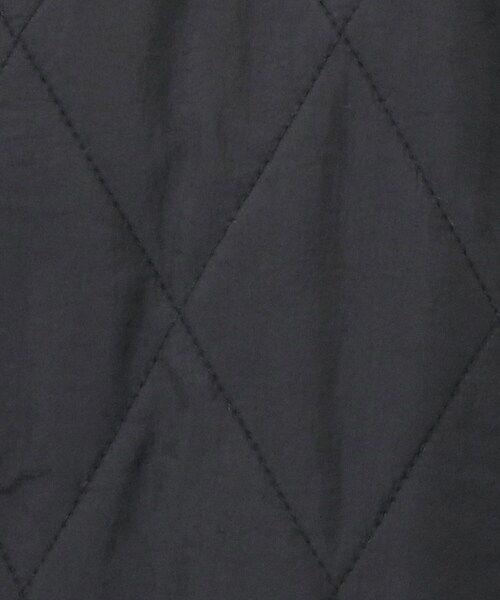 index(インデックス)の「リバーシブル キルティングファーブルゾン【洗濯機OK】(ブルゾン・レディース・アイボリー/ブラック・36/42/40/38)」の3枚目の写真