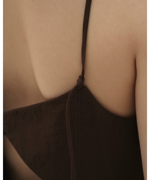 TODAYFUL（トゥデイフル）の「Bustier Balloon Dress（ワンピース・レディース・サンドベージュ/チョコ・36inch/38inch）」の7枚目の写真