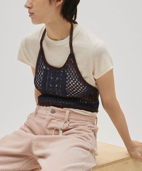 TODAYFUL(トゥデイフル)の「【TODAYFUL/トゥデイフル】Compact Smooth T-shirts/コンパクトスムースTシャツ(Tシャツ/カットソー・レディース・グレー/ベビーピンク/チョコ/キナリ・FREE)」の8枚目の写真
