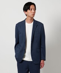 A DAY IN THE LIFE UNITED ARROWS(アデイインザライフユナイテッドアローズ)のリネンライク スラブツイル 2ボタンジャケット-セットアップ対応・マシンウォッシャブル-<A DAY IN THE LIFE>(スーツジャケット)