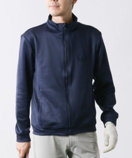 stella77golf(ステラセブンティーンセブンゴルフ)の「ストレッチゴルフスタンドJKT(ブルゾン・メンズ・ホワイト/ネイビー/ブラック・MEDIUM/LARGE/X-LARGE/XX-LARGE)」の3枚目の写真