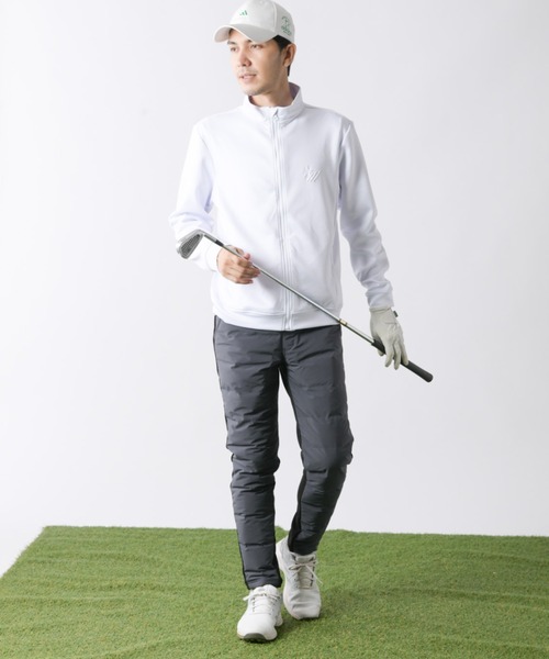 stella77golf(ステラセブンティーンセブンゴルフ)の「ストレッチゴルフスタンドJKT(ブルゾン・メンズ・ホワイト/ネイビー/ブラック・MEDIUM/LARGE/X-LARGE/XX-LARGE)」の6枚目の写真