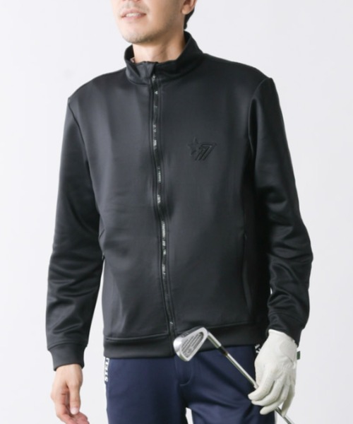 stella77golf(ステラセブンティーンセブンゴルフ)の「ストレッチゴルフスタンドJKT(ブルゾン・メンズ・ホワイト/ネイビー/ブラック・MEDIUM/LARGE/X-LARGE/XX-LARGE)」の12枚目の写真
