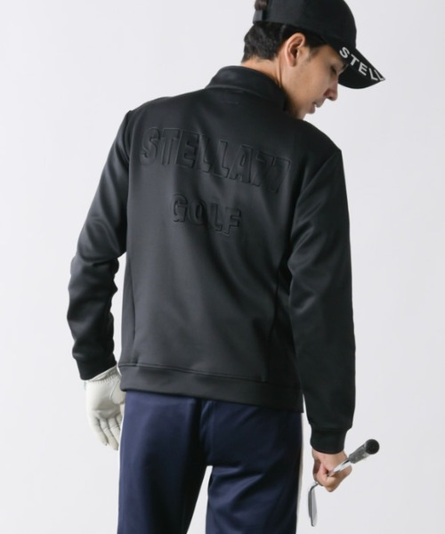 stella77golf(ステラセブンティーンセブンゴルフ)の「ストレッチゴルフスタンドJKT(ブルゾン・メンズ・ホワイト/ネイビー/ブラック・MEDIUM/LARGE/X-LARGE/XX-LARGE)」の13枚目の写真