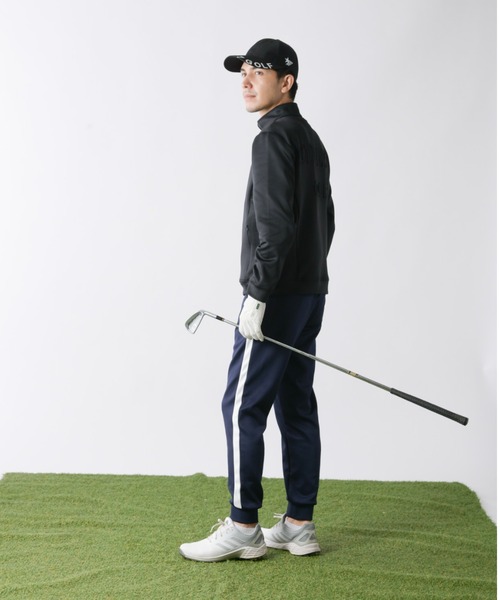 stella77golf(ステラセブンティーンセブンゴルフ)の「ストレッチゴルフスタンドJKT(ブルゾン・メンズ・ホワイト/ネイビー/ブラック・MEDIUM/LARGE/X-LARGE/XX-LARGE)」の15枚目の写真