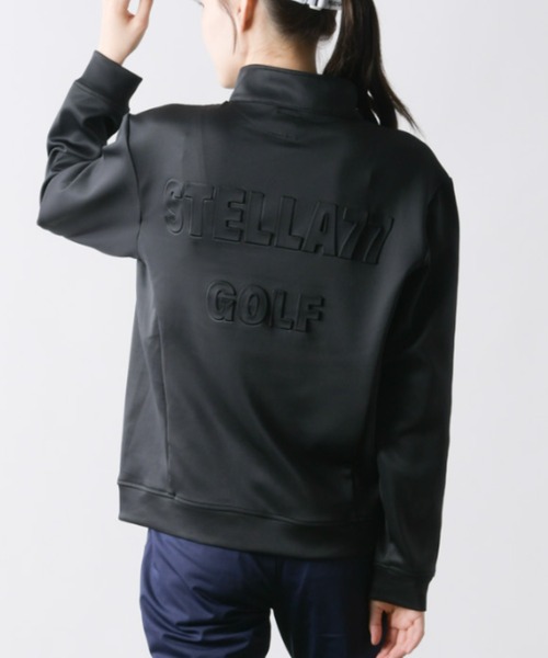 stella77golf(ステラセブンティーンセブンゴルフ)の「ストレッチゴルフスタンドJKT(ブルゾン・メンズ・ホワイト/ネイビー/ブラック・MEDIUM/LARGE/X-LARGE/XX-LARGE)」の17枚目の写真