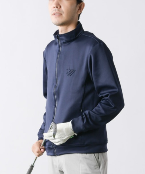 stella77golf(ステラセブンティーンセブンゴルフ)の「ストレッチゴルフスタンドJKT(ブルゾン・メンズ・ホワイト/ネイビー/ブラック・MEDIUM/LARGE/X-LARGE/XX-LARGE)」の20枚目の写真