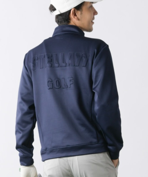 stella77golf(ステラセブンティーンセブンゴルフ)の「ストレッチゴルフスタンドJKT(ブルゾン・メンズ・ホワイト/ネイビー/ブラック・MEDIUM/LARGE/X-LARGE/XX-LARGE)」の21枚目の写真
