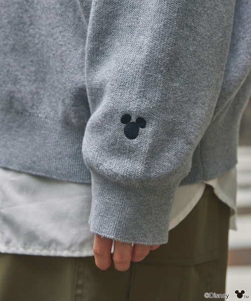 ミッキーマウス AHEAD ウィンドブレーカー グレー ボーイッシュ】Disney ディズニー ミッキーマウス グレー パーカー