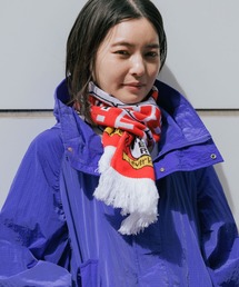 ROOPTOKYO（ループトウキョウ）の「Football Scarf リブ編み チームエンブレム ジャガードフットボールマフラー（マフラー）」