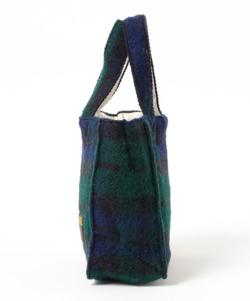 TWEED MILL（ツイードミル）の「【1/15値下げ】【別注】TWEED MILL / スクエア トート（トートバッグ・レディース・インディゴブルー・ONE SIZE）」の2枚目の写真