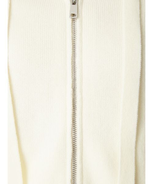 FRAY I.D（フレイアイディー）の「フードファージップニットパーカー（パーカー・レディース・モカ/グレー/オフホワイト・F）」の13枚目の写真