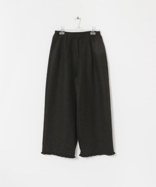 LAATO（ラート）の「frill frill wool pants（その他パンツ・レディース・ブラック/ライトカーキ・FREE）」の7枚目の写真