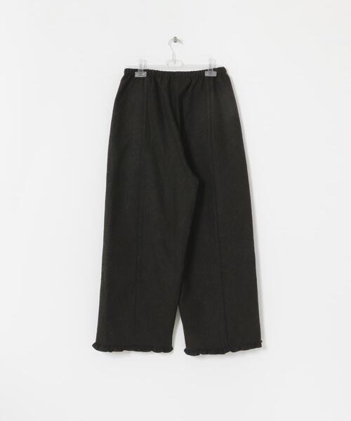 LAATO（ラート）の「frill frill wool pants（その他パンツ・レディース・ブラック/ライトカーキ・FREE）」の10枚目の写真