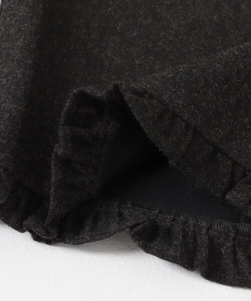LAATO（ラート）の「frill frill wool pants（その他パンツ・レディース・ブラック/ライトカーキ・FREE）」の11枚目の写真