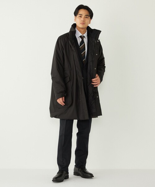 セール】SHIPS Colors:〈撥水・防風〉中綿 モッズコート（モッズコート