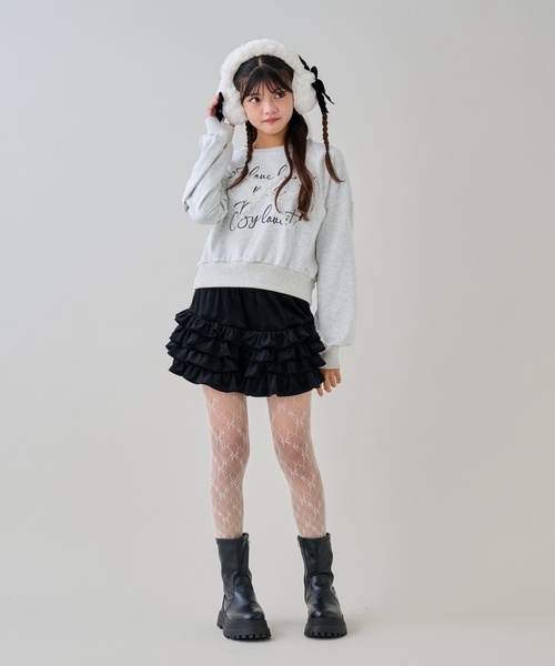 by LOVEiT（バイラビット）の「リボンつきイヤーマフ（イヤーマフ・キッズ・ブラック/ホワイト・F）」の5枚目の写真