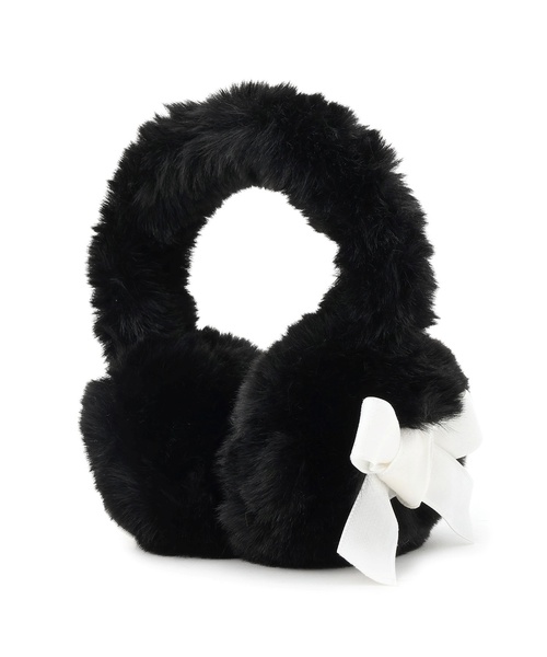 by LOVEiT（バイラビット）の「リボンつきイヤーマフ（イヤーマフ・キッズ・ブラック/ホワイト・F）」の9枚目の写真