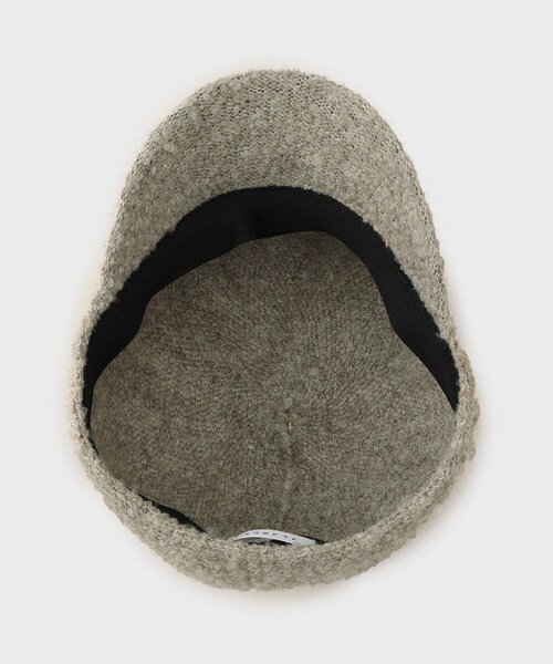 THE SHOP TK （ザ ショップ ティーケー ）の「ブークレ キャスケット（キャスケット・レディース・アイボリー/ナチュラル/ブラック・00）」の6枚目の写真