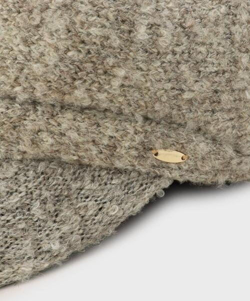 THE SHOP TK （ザ ショップ ティーケー ）の「ブークレ キャスケット（キャスケット・レディース・アイボリー/ナチュラル/ブラック・00）」の4枚目の写真