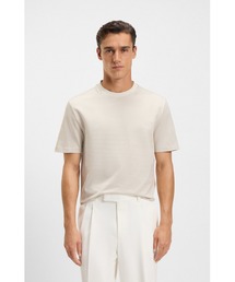 BOSS（ボス）の「シルケットコットン Tシャツ マイクロパターン（Tシャツ/カットソー）」
