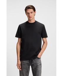 シルケットコットン Tシャツ マイクロパターン