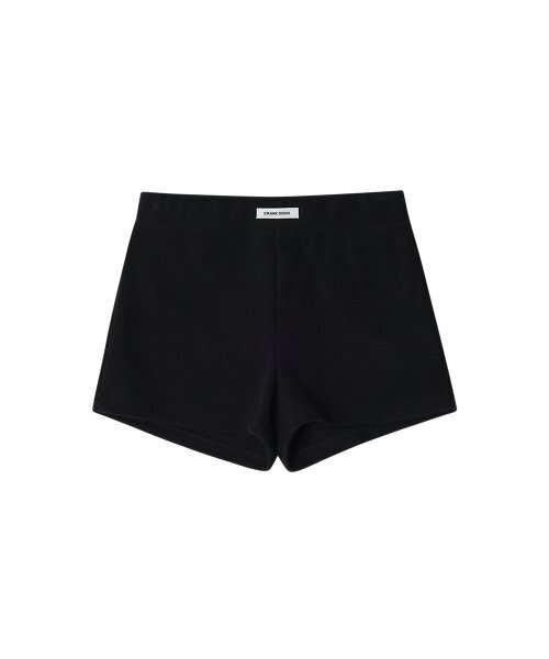 CRANK（クランク）の「リブマイクロショーツ_ブラック（その他パンツ・レディース・その他・FREE）」の2枚目の写真