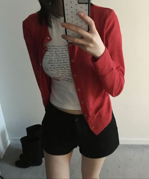 CRANK（クランク）の「リブマイクロショーツ_ブラック（その他パンツ・レディース・その他・FREE）」の3枚目の写真