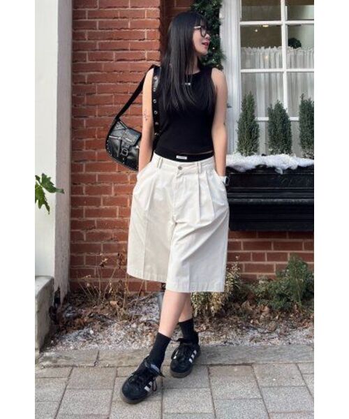 CRANK（クランク）の「リブマイクロショーツ_ブラック（その他パンツ・レディース・その他・FREE）」の11枚目の写真