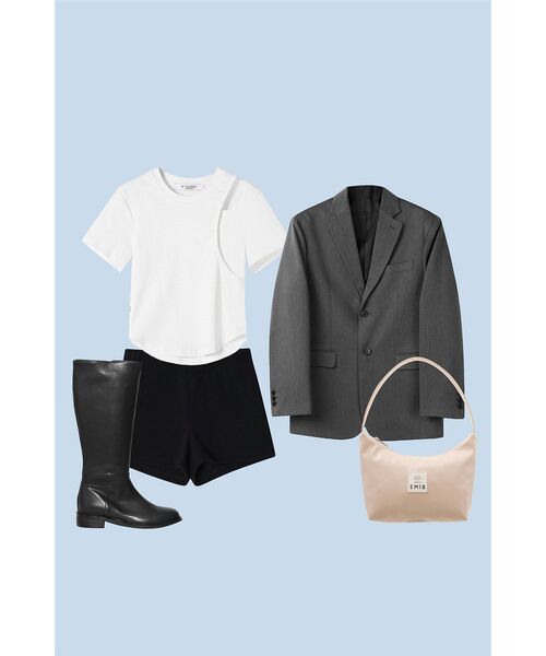 CRANK（クランク）の「リブマイクロショーツ_ブラック（その他パンツ・レディース・その他・FREE）」の12枚目の写真