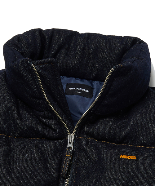 WKNDRS（ウィーキャンドース）の「DENIM PUFFER JK (D.BLUE)（ダウンジャケット/コート・レディース・その他・MEDIUM/LARGE/X-LARGE）」の3枚目の写真