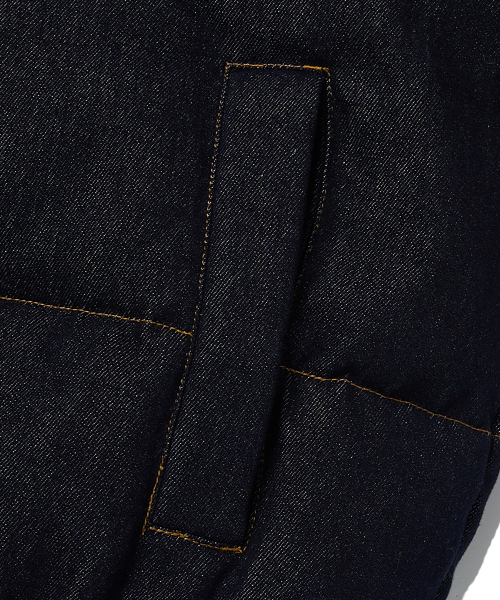 WKNDRS（ウィーキャンドース）の「DENIM PUFFER JK (D.BLUE)（ダウンジャケット/コート・レディース・その他・MEDIUM/LARGE/X-LARGE）」の5枚目の写真