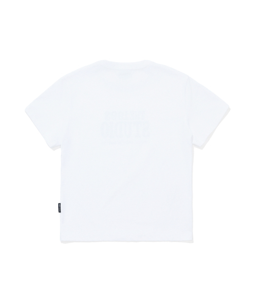 1993STUDIO(1993スタジオ)の「スタジオウーマン レギュラーフィットTシャツ_ホワイト(Tシャツ/カットソー・レディース・その他・MEDIUM/SMALL)」の2枚目の写真