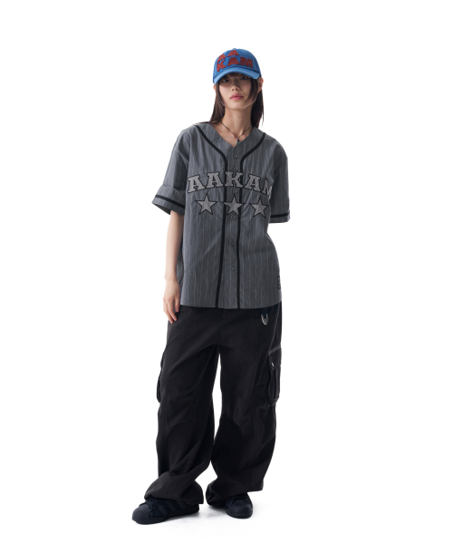 AAKAM（アーカム）の「Cotton Baseball Jersey (Gray)（その他トップス・レディース・その他・1/2）」の5枚目の写真