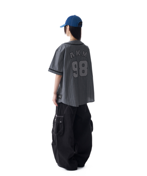 AAKAM（アーカム）の「Cotton Baseball Jersey (Gray)（その他トップス・レディース・その他・1/2）」の7枚目の写真